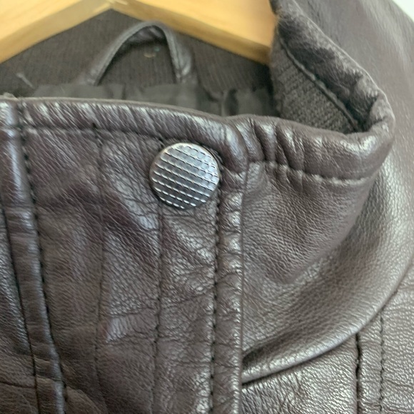 Brown Faux leather jacket XL Ci Sono by Cavalini - Picture 3 of 14